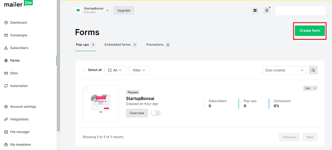 16 forms tab