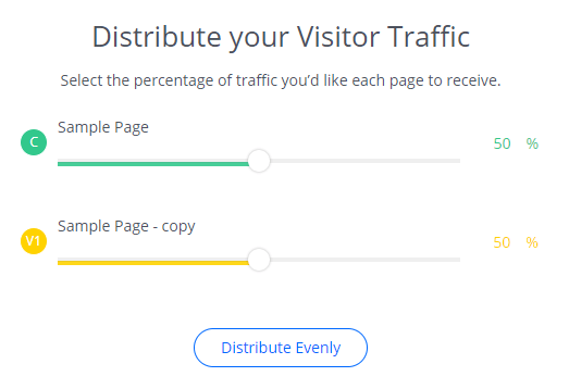 25 Distribute your visitors