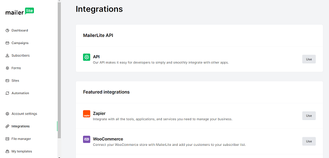 25 mailerlite integrations